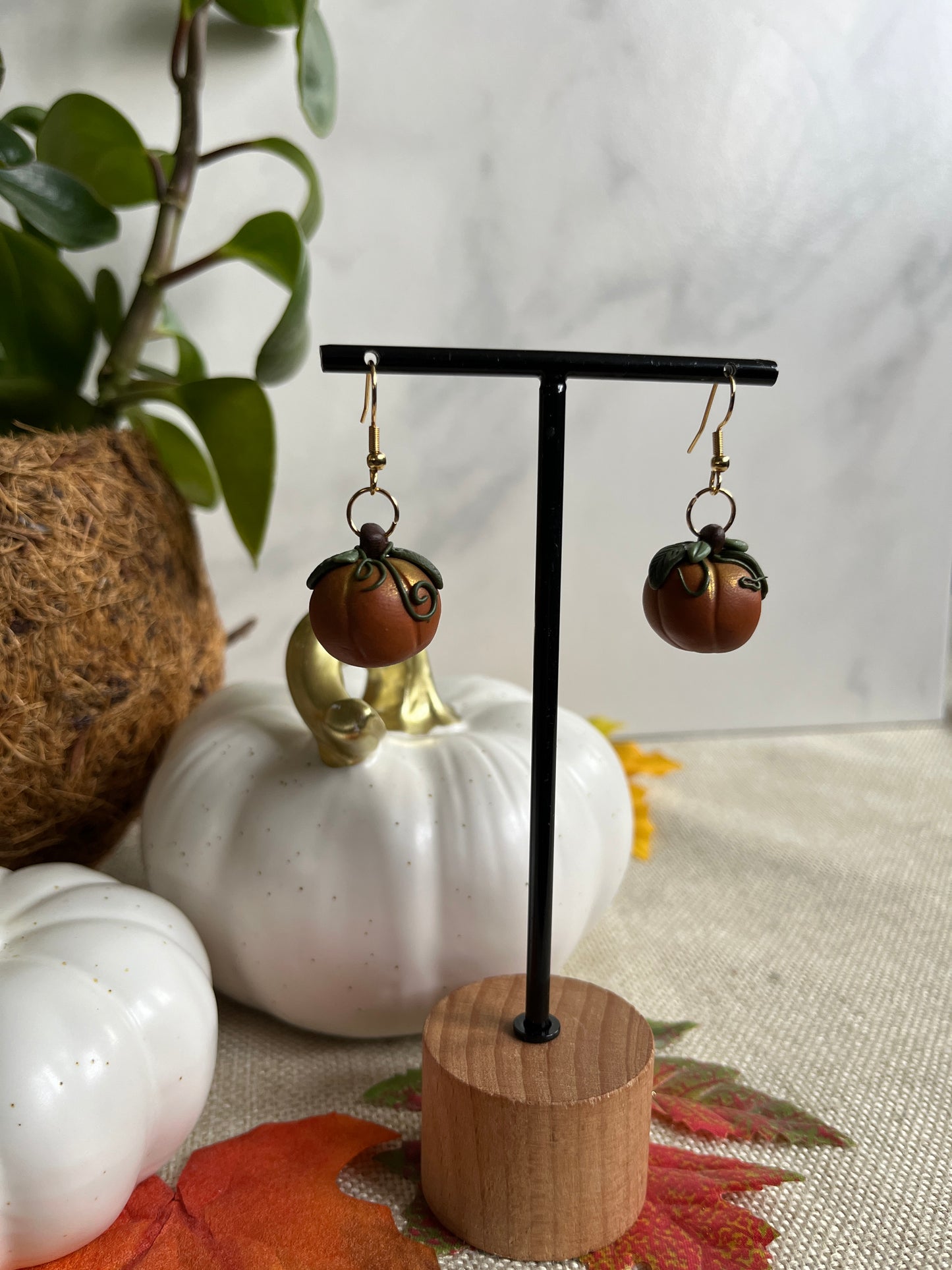 Pumpkin Dangles