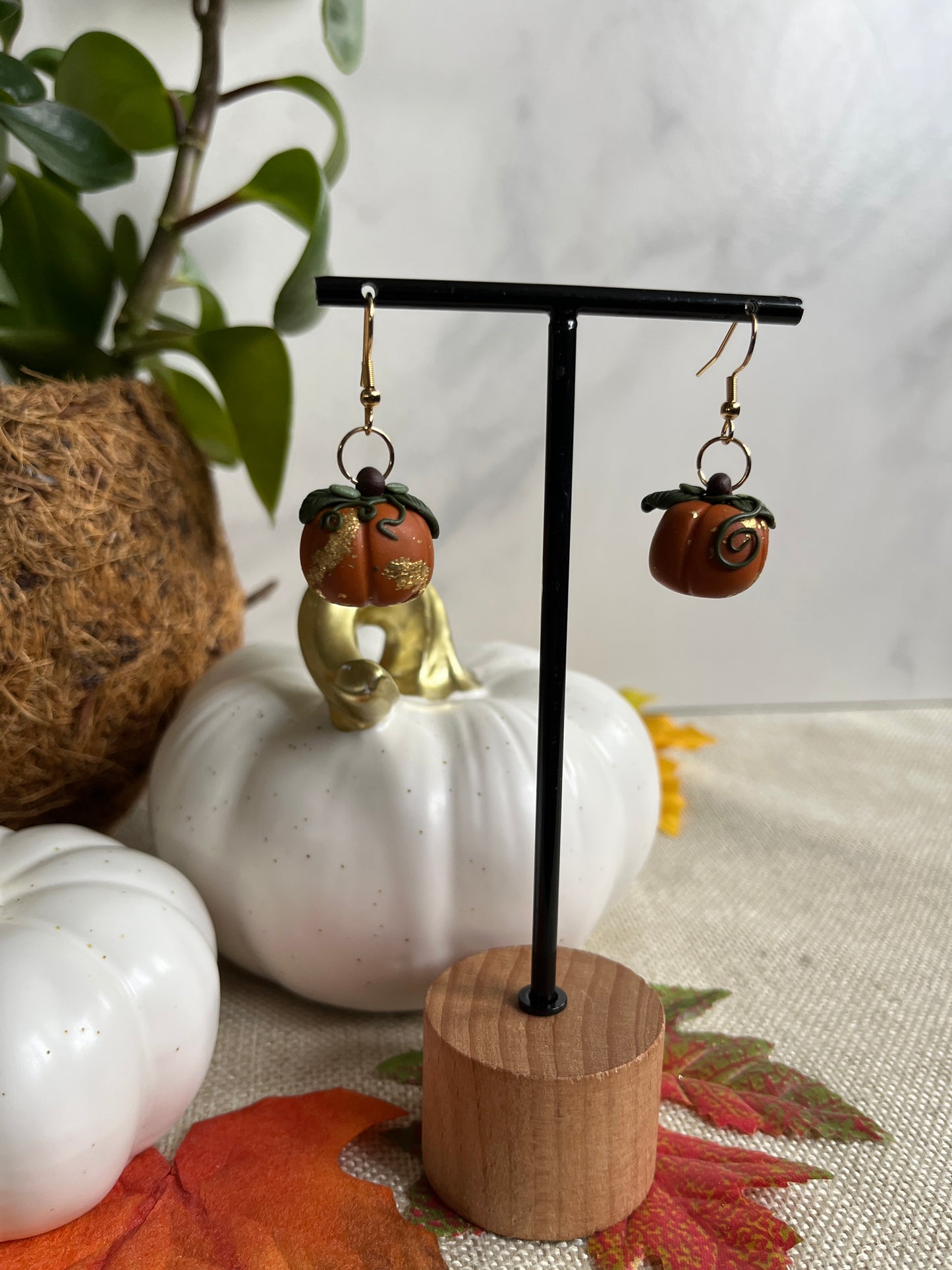 Pumpkin Dangles